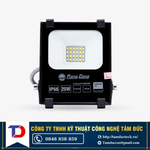 Đèn pha 20W vàng Rạng Đông