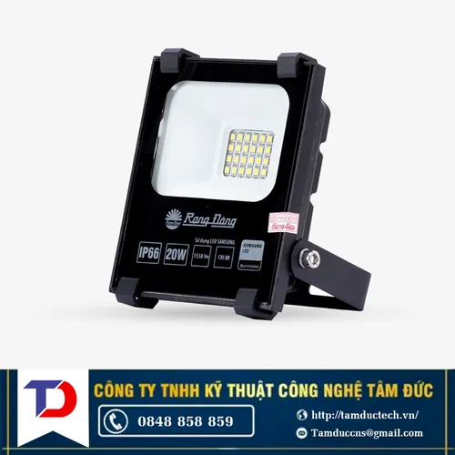 Đèn pha 20W vàng Rạng Đông