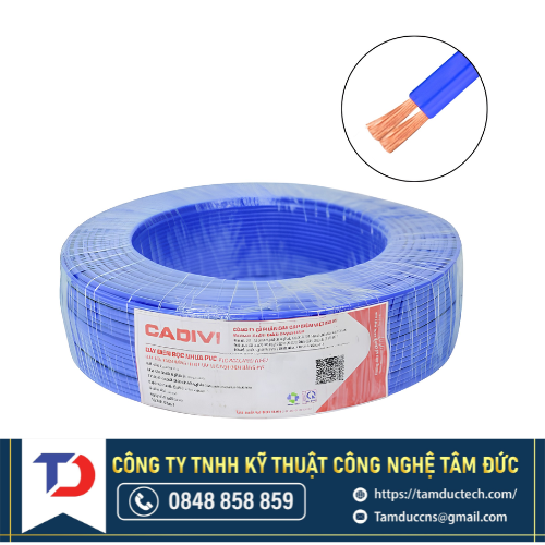 Dây Cáp Điện Cadivi - VCmd 2x0.75 (2x24/0.2) - 0,6/1kV-(90)