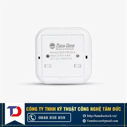 Cảm biến chuyển động ánh sáng CB02.PIR.BLE (DC) Rạng Đông