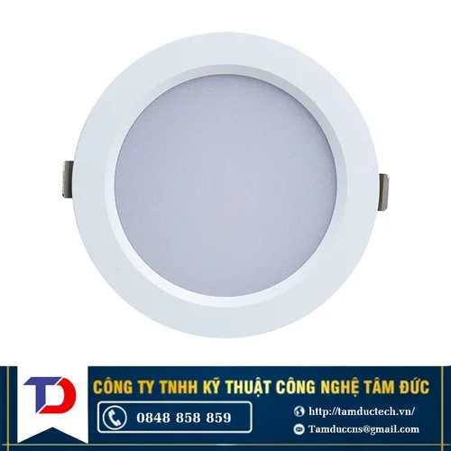 Đèn LED âm trần downlight thông minh AT20.BLE.RGBCW 110/9W Rạng Đông