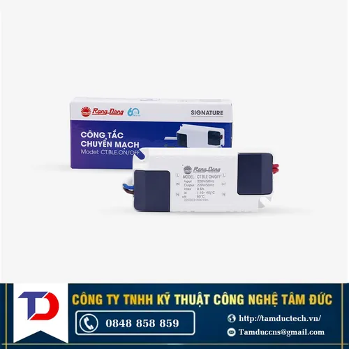 Bộ công tắc chuyển mạch CT.BLE.ON/OFF Rạng Đông