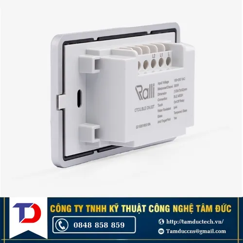 Công tắc thông minh CTCU.BLE CN.02T Rạng Đông