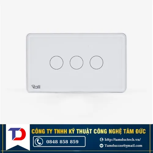 Công tắc thông minh CTCU.BLE CN.03T Rạng Đông