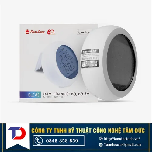 Bộ cảm biến nhiệt độ - độ ẩm CB07.TE.BLE Rạng Đông