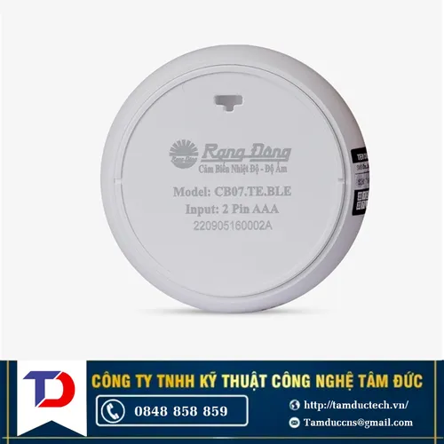Bộ cảm biến nhiệt độ - độ ẩm CB07.TE.BLE Rạng Đông