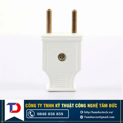 Phích cắm đơn Nanoco NP10250D 10A - 250V