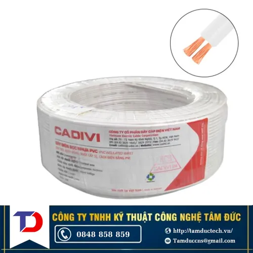 Dây Cáp Điện Cadivi - VCmd 2x1.0 - 0.6/1kV