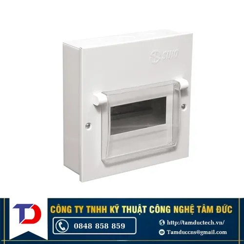 Tủ điện sắt 6 module Sino