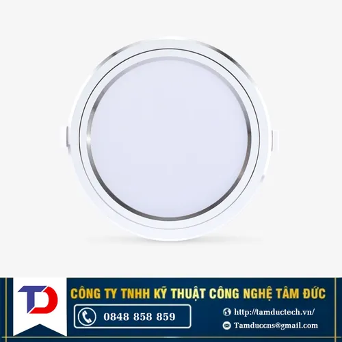 Đèn LED Rạng Đông Panel tròn đổi màu PT05 – 135/12W – Bạc