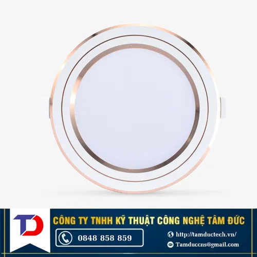 Đèn LED Rạng Đông Panel tròn đổi màu PT05 – 135/12W – Vàng