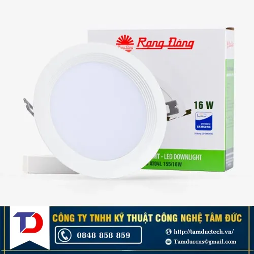 Đèn Downlight 16w/155/6500k - Rạng Đông
