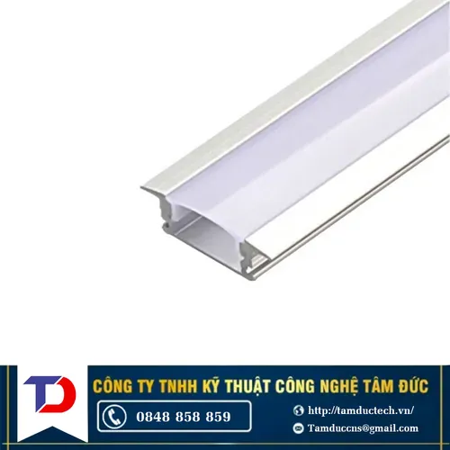 Thanh nhôm âm tường 25mmx7mmx2m