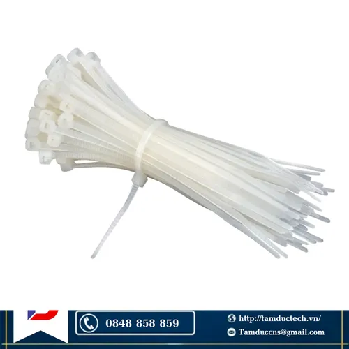 Dây rút 4 tấc trắng (8x400) Tiến Phát