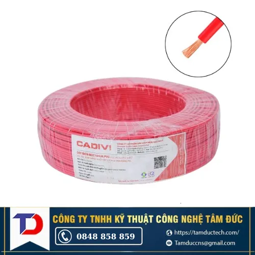Dây điện đơn mềm Cadivi VCm-50 mm