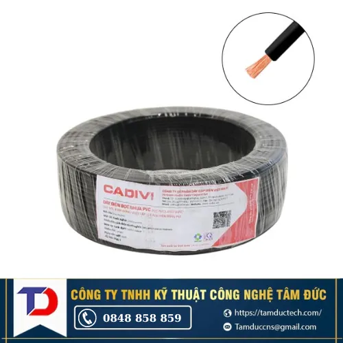 Dây điện đơn mềm Cadivi VCm-50 mm