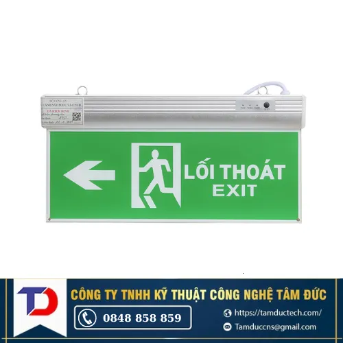 Đèn LED Chỉ Dẫn CD01 40x 20/22W (PCCC - 2 Mặt) 