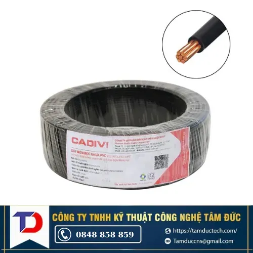 Dây Cáp Điện Cadivi CV-10 mm2 – 0.6/1KV