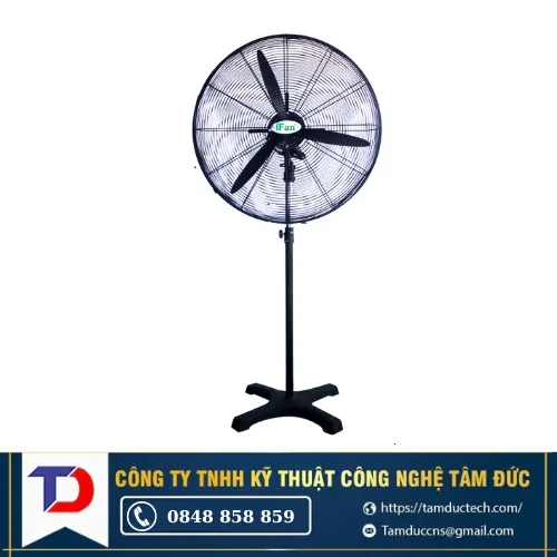 Quạt đứng công nghiệp cánh sắt 65 IFAN