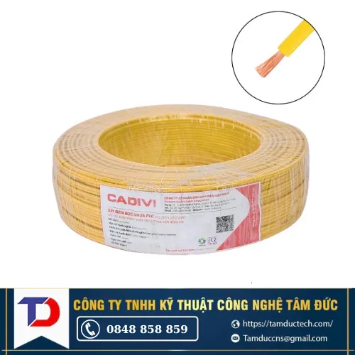 Dây điện đơn mềm Cadivi VCm-50 mm
