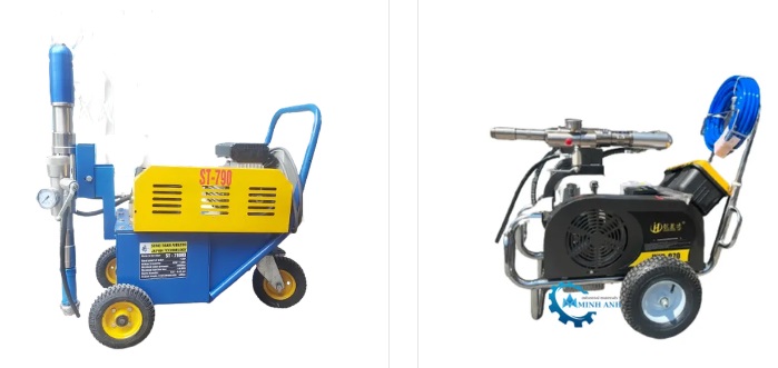 máy phun bột trét tường