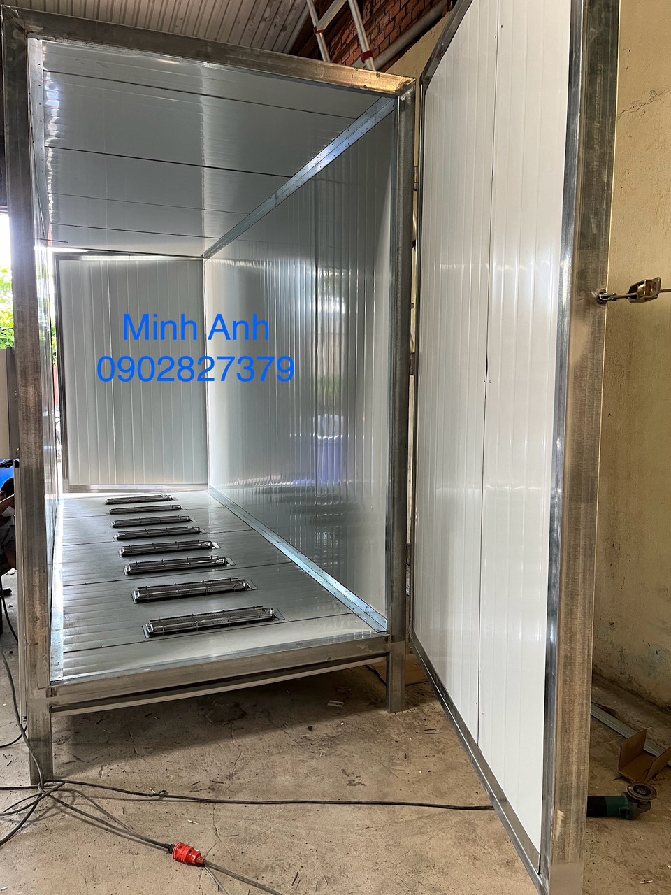 lò sấy sơn tĩnh điện 002