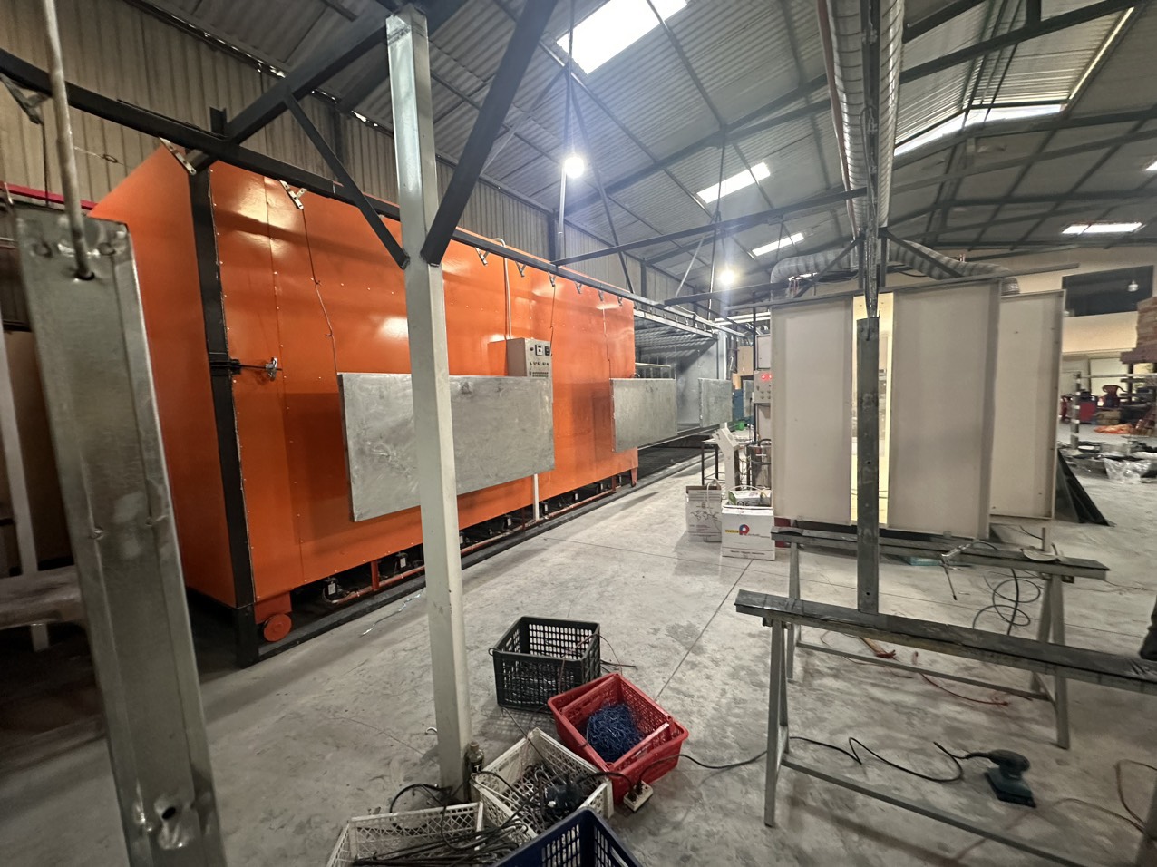 Giá thành dây chuyền sơn tĩnh điện