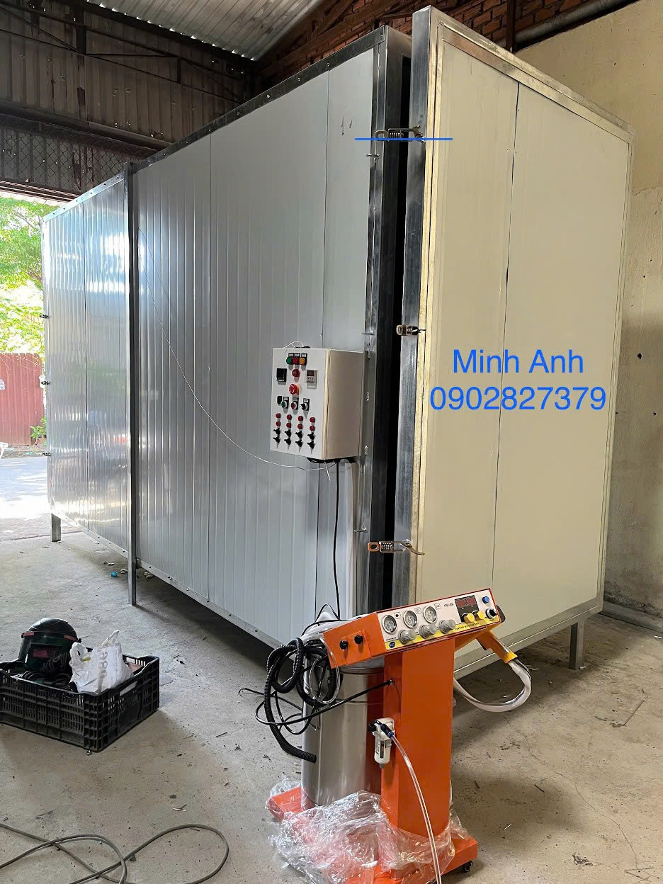 Lắp đặt hệ thống sơn tĩnh điện