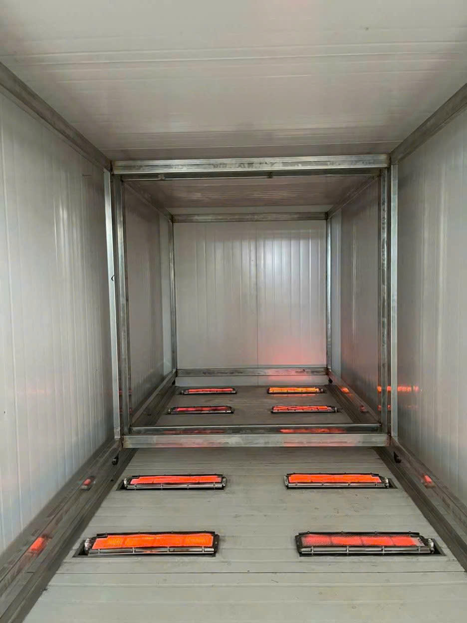 Lò sơn tĩnh điện cũ