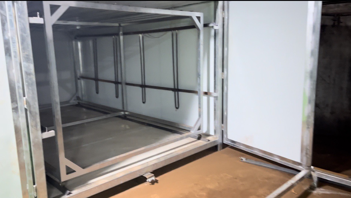 Lò sơn tĩnh điện thủ công