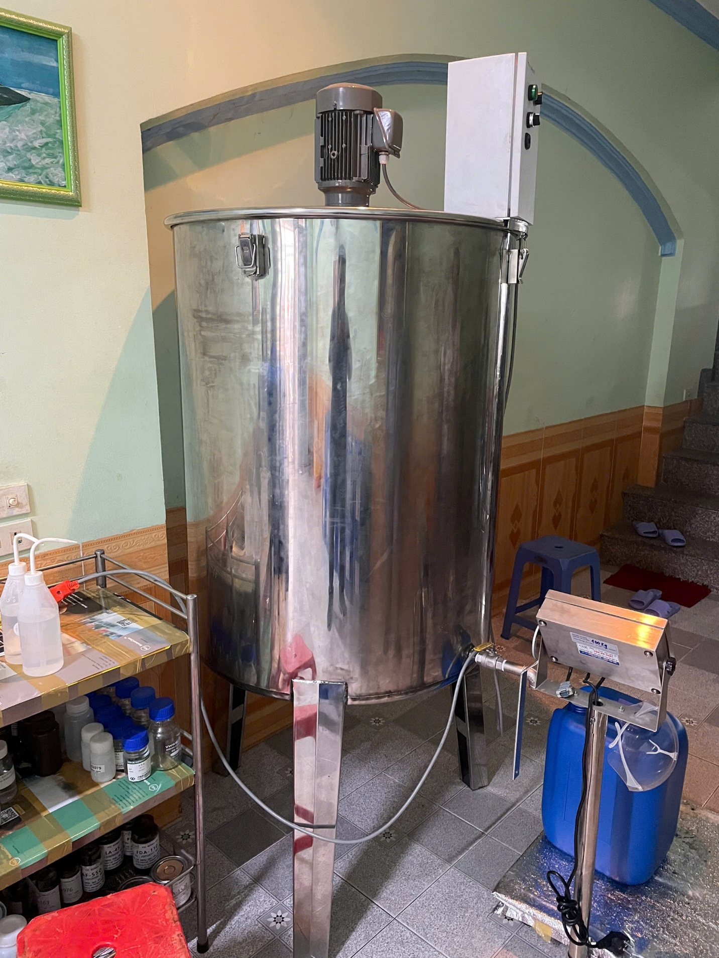 máy khuấy dung dịch