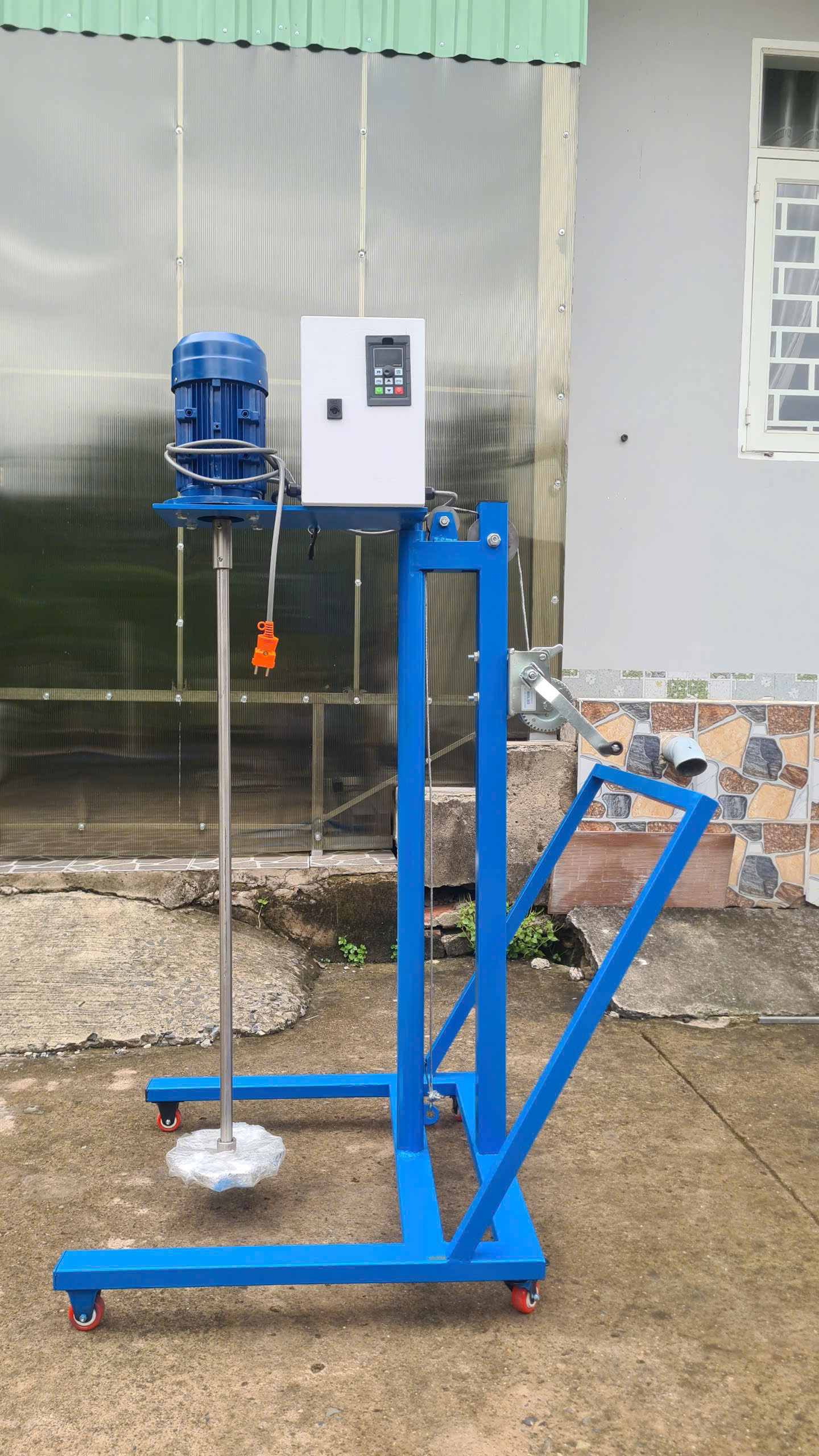 máy khuấy hóa chất