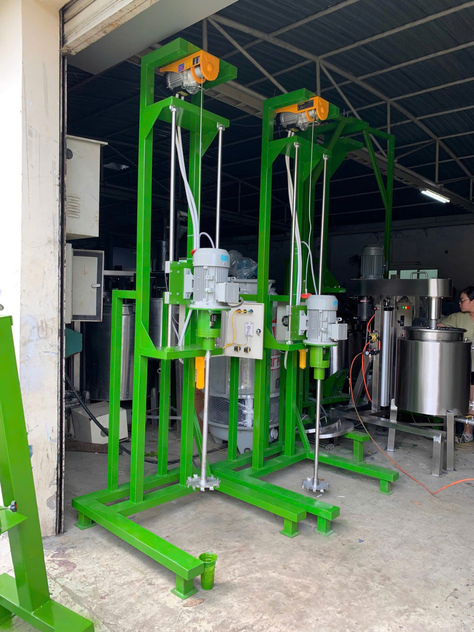 Máy khuấy trộn công nghiệp