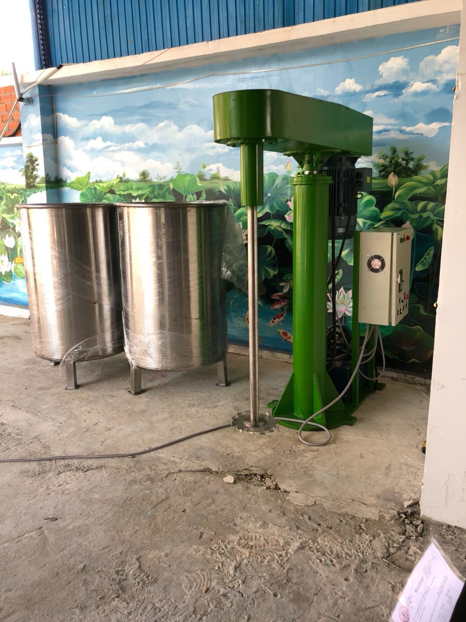 máy khuấy trộn hóa chất