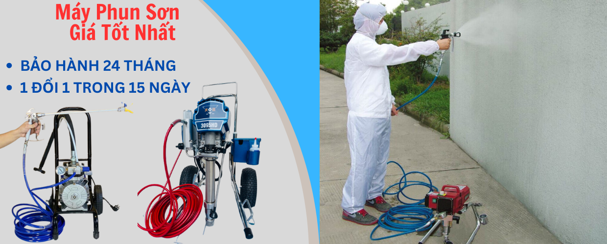 máy phun sơn công nghiệp cũ