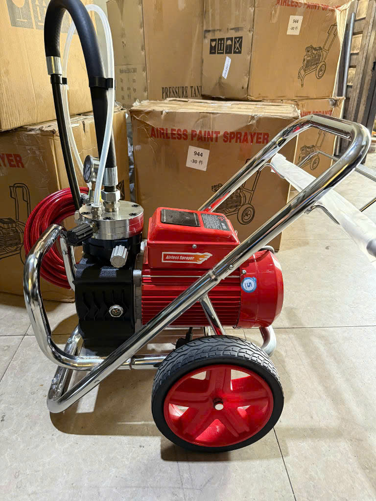 Máy phun sơn kết cấu thép