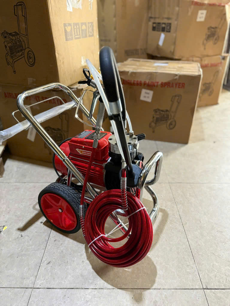 Máy phun sơn kết cấu thép