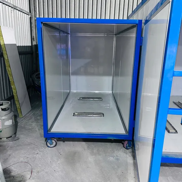 Lò Sấy Sơn Tĩnh Điện Kích Thướt 1200 x 2400 x 2000mm