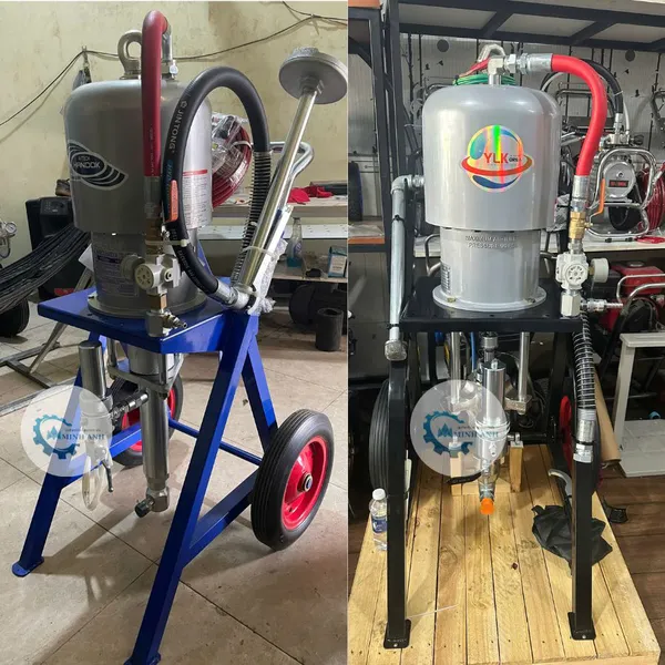 Máy Phun Sơn Epoxy – Sơn Dầu Dùng Hơi 30:1 