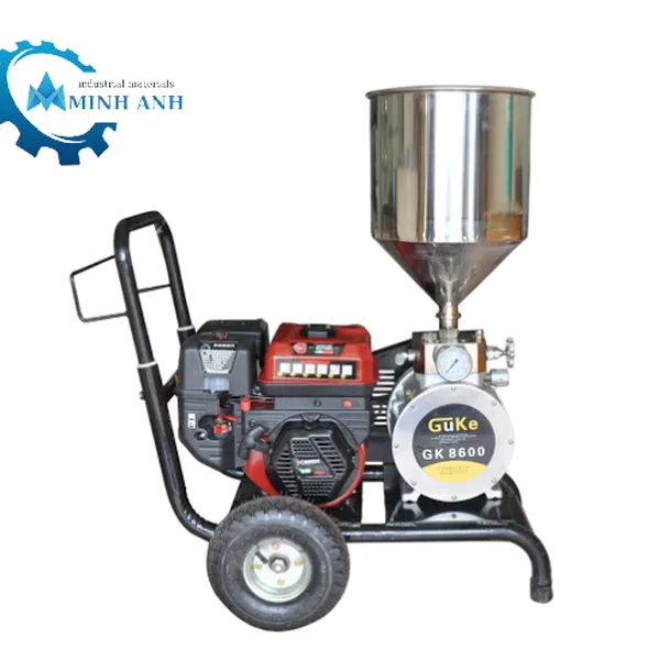 Máy Phun Bột Trét Tường Động Cơ Xăng GK-8600