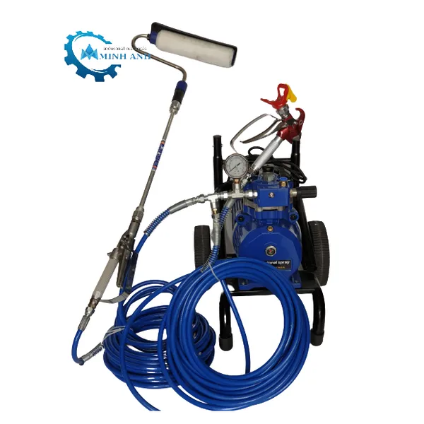 Máy Phun Sơn Nước Kết Hợp Con Lăn
