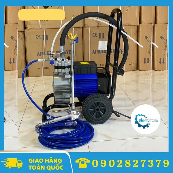 Máy Phun Sơn Nước Tường Nhà 3500W