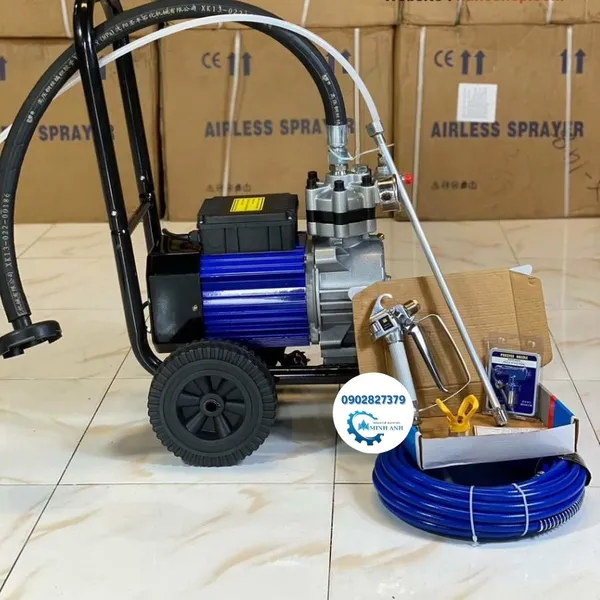 Máy Phun Sơn Nước Tường Nhà 3500W