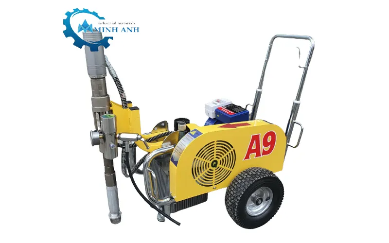 3 dòng máy phun bột trét tường công xuất khủng được nhà thầu tin dùng nhất hiện nay