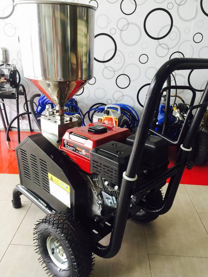 máy phun bột Minh Anh