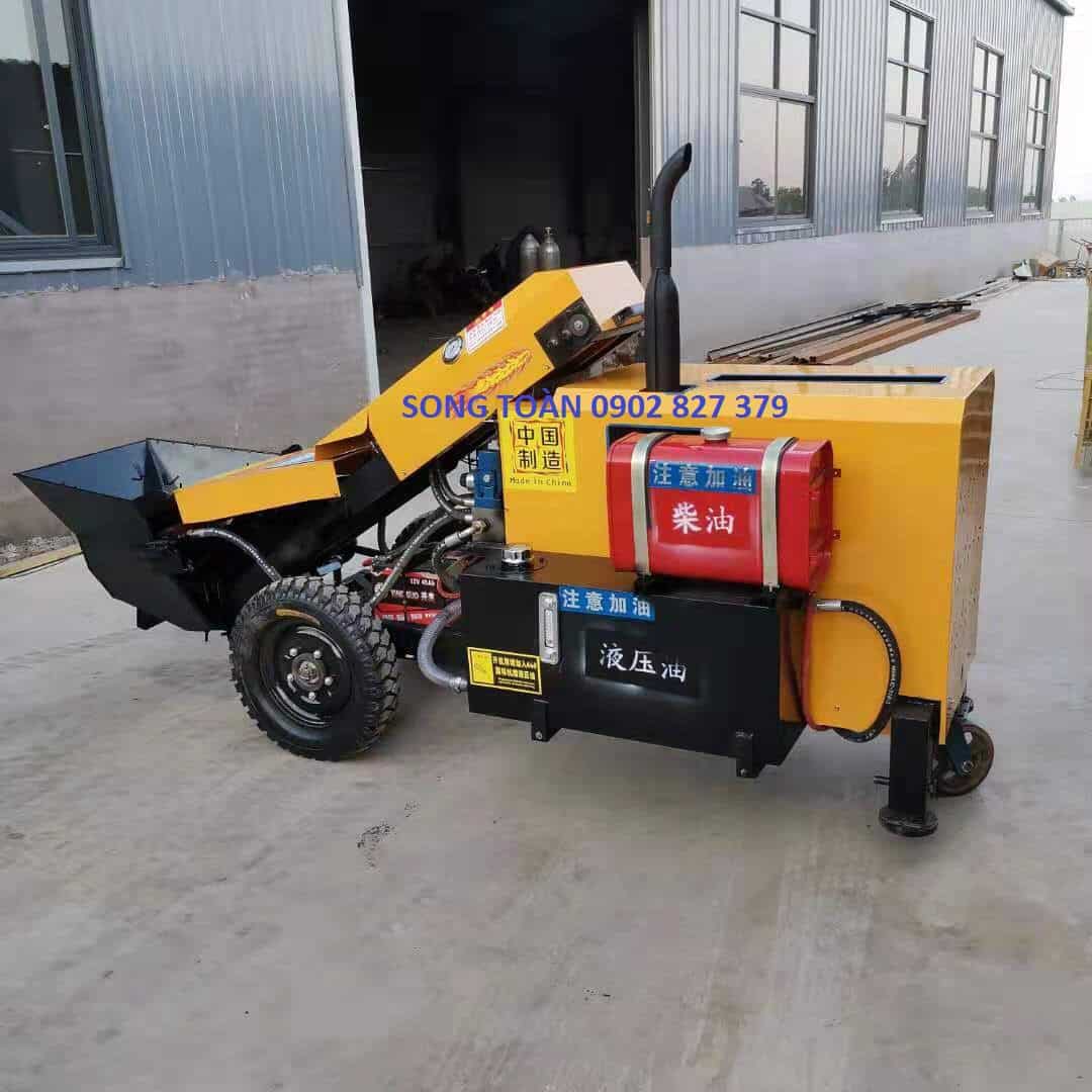 máy bơm bê tông mini