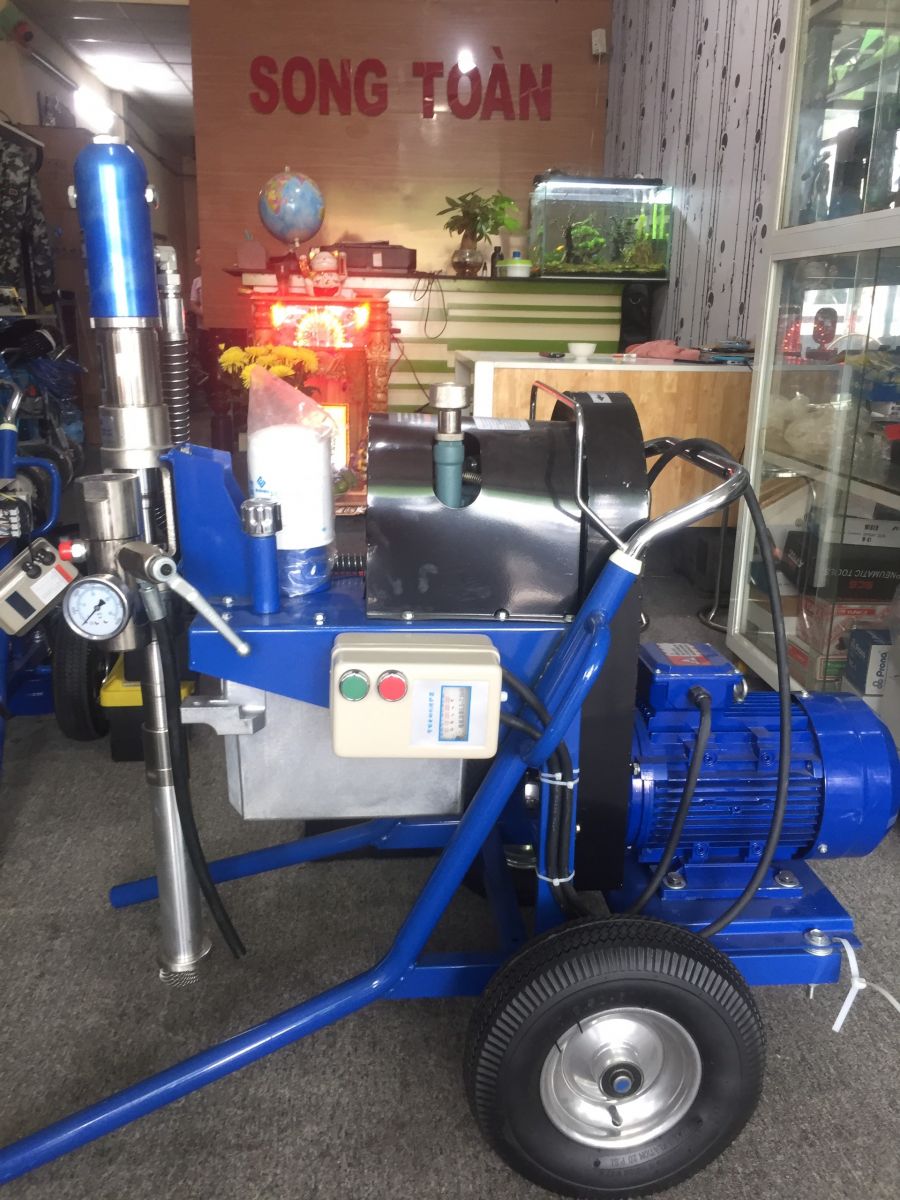 Máy phun bột trét Piston thủy lực GC-1688 chất lượng tốt