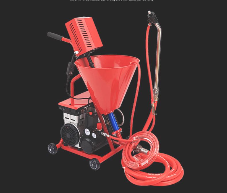 Máy phun sơn chống thấm, phun gai, gấm