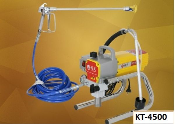 Ưu điểm của máy phun sơn nước KT-4500 Taiwan mang lại sự tiện lợi  cho người sử dụng