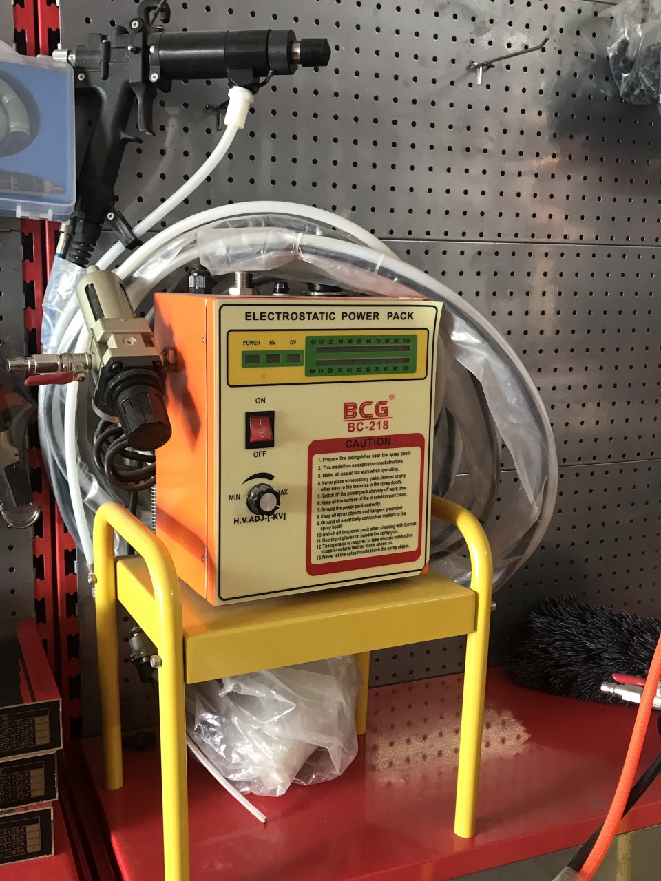 Máy phun sơn tĩnh điện ướt BCG chính hãng